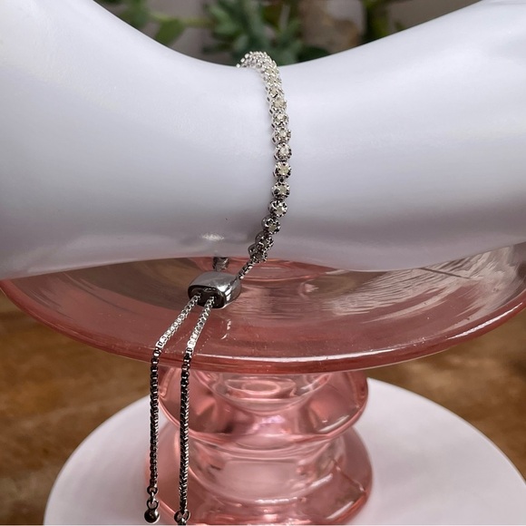 1CT DIAMOND BOLO BRACELET. Genuine Earth Mined in Brazil. - Picture 4 of 17